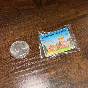 KCVG Safety Fair 2024 Pin